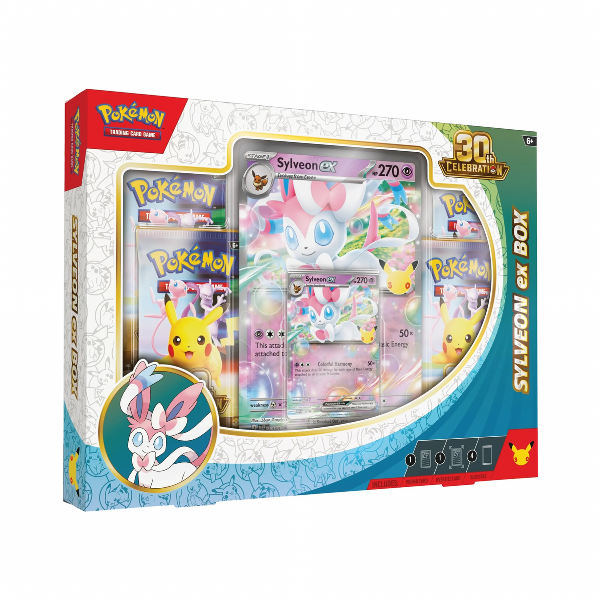 Pokémon 30th Celebration Pokémon ex Box
