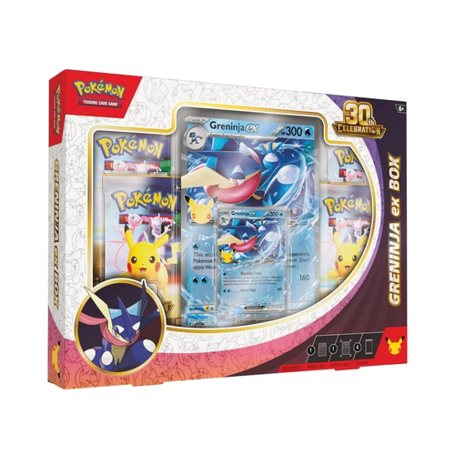 Pokémon 30th Celebration Pokémon ex Box